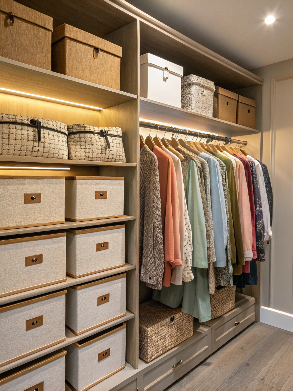 Linen Closet Bins