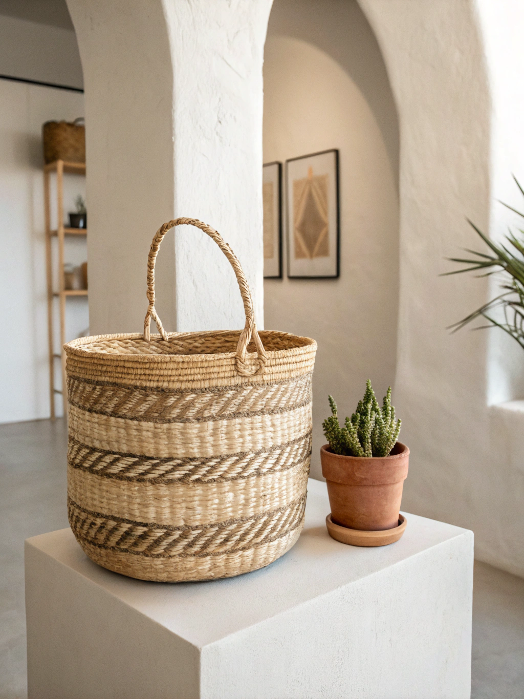 Woven Seagrass Baskets
